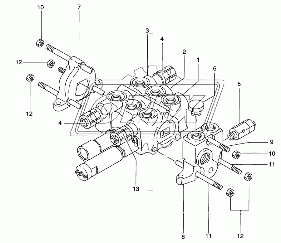 Control valve(AP3-648)(1345-)(OP)