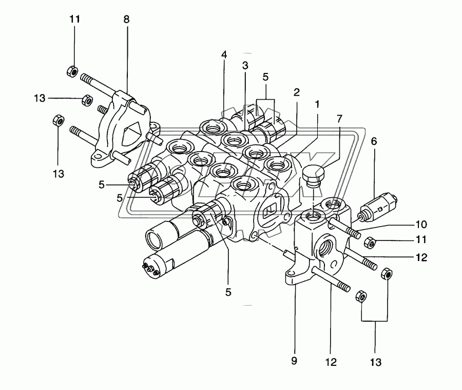 Control valve(AP4002-648)(-2100)(OP)