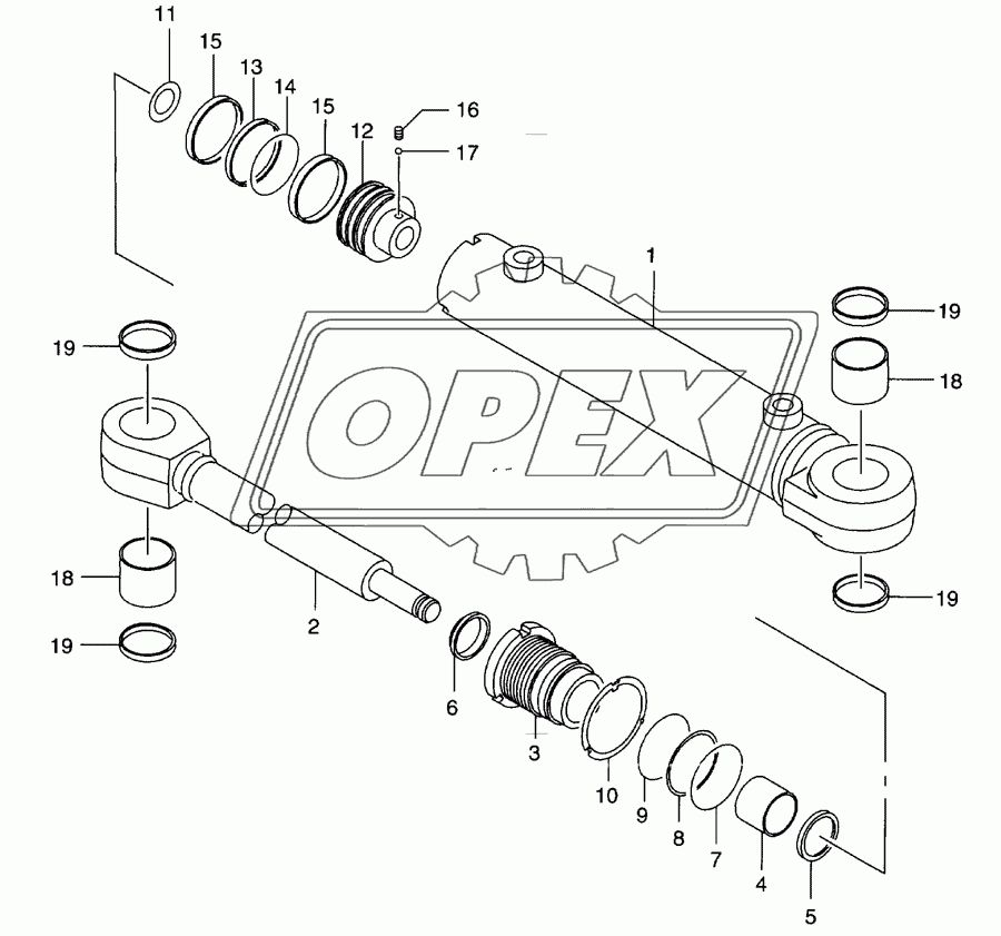 Coupler cylinder(OTC-648)(OP)
