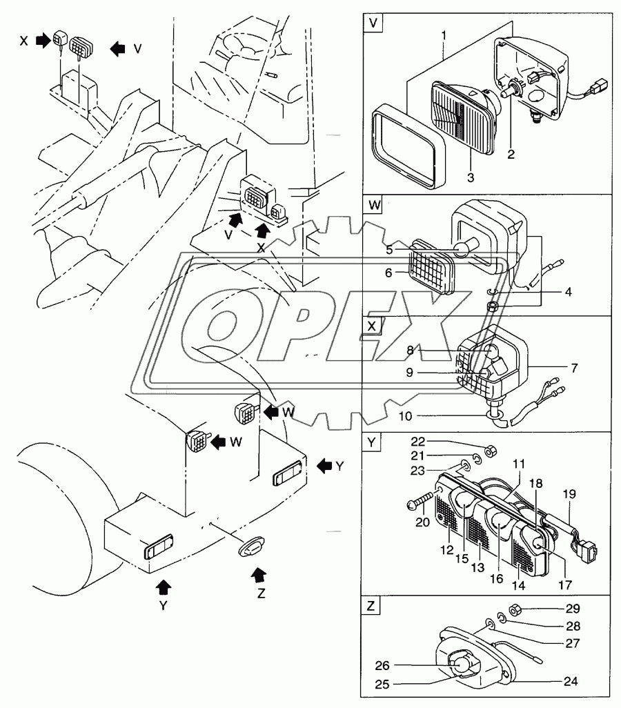 Electrical parts(lamp)