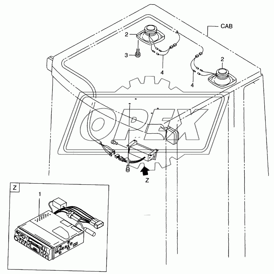 Car stereo(CRS-648)(OP)