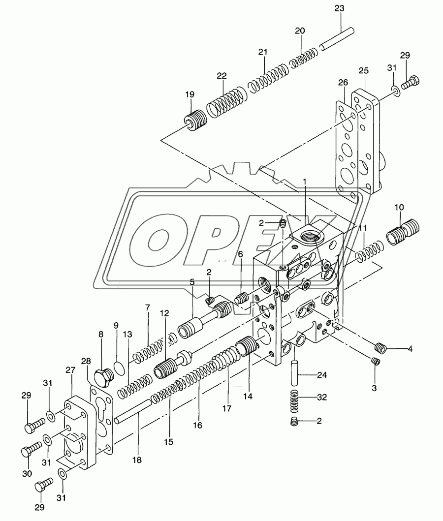 Transmission control valve(1/2)