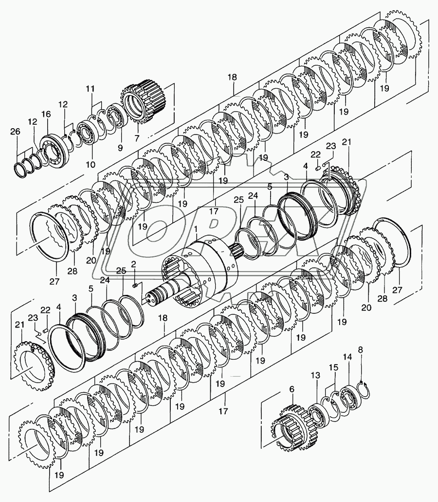 Clutch(forvard&reverse)