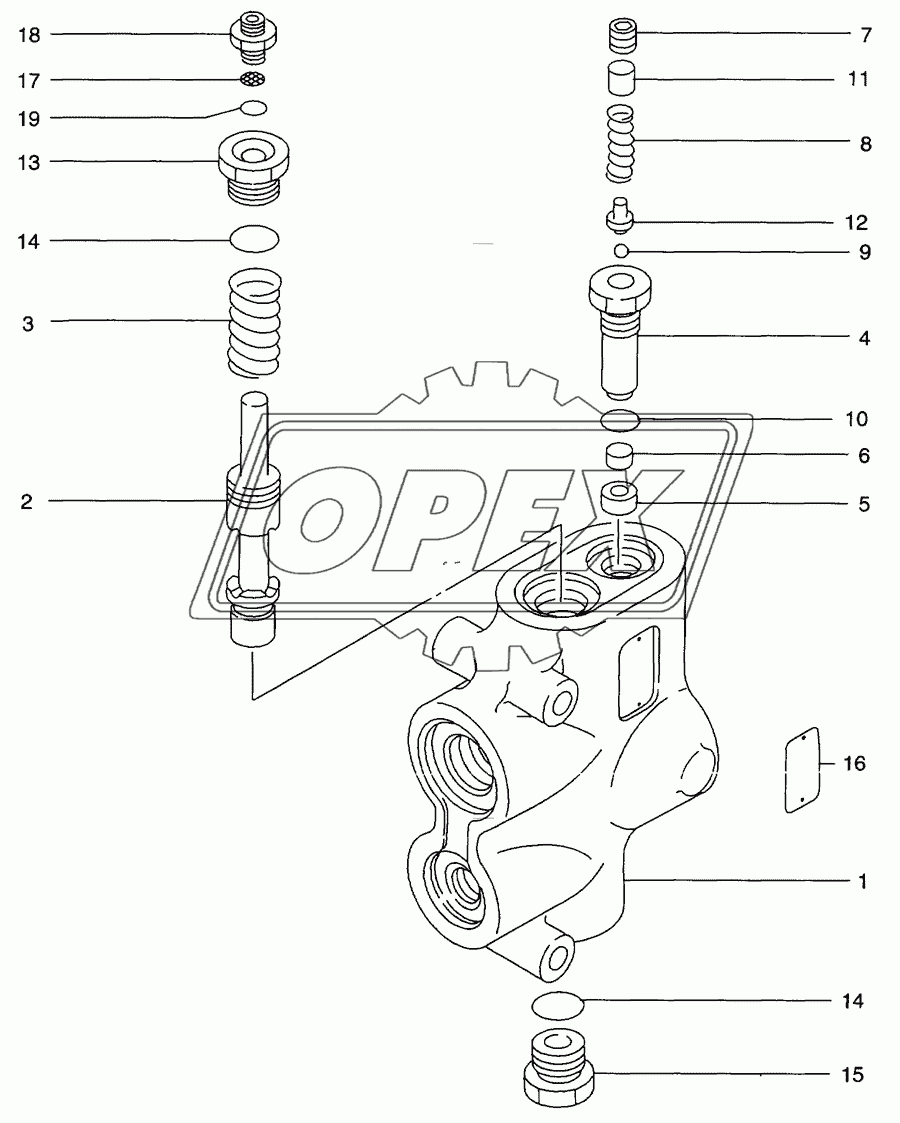 Priority valve(-2100)