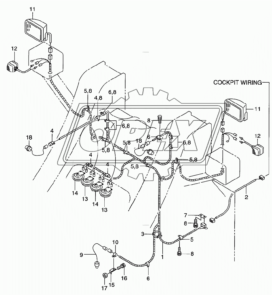 FRONT FRAME WIRING