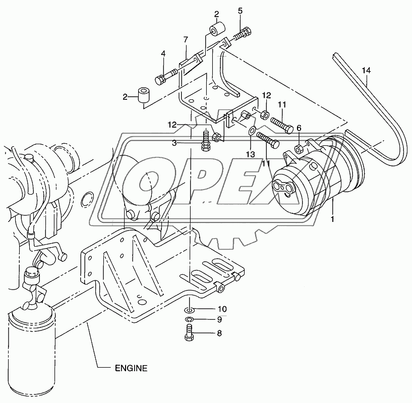 COMPRESSOR MOUNT