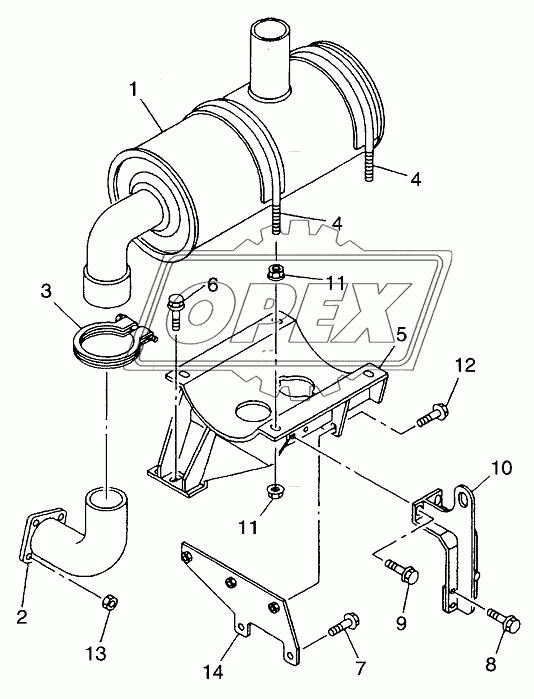 EXHAUST PIPE & MUFFLER (2000.7-)