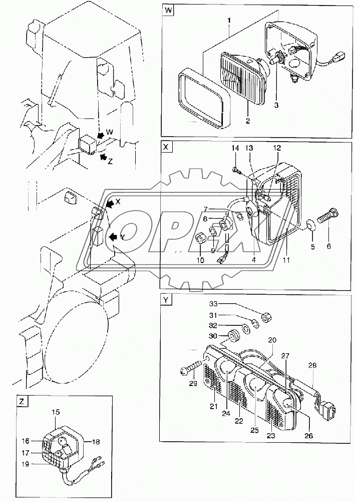 ELECTRICAL PARTS (LAMP)