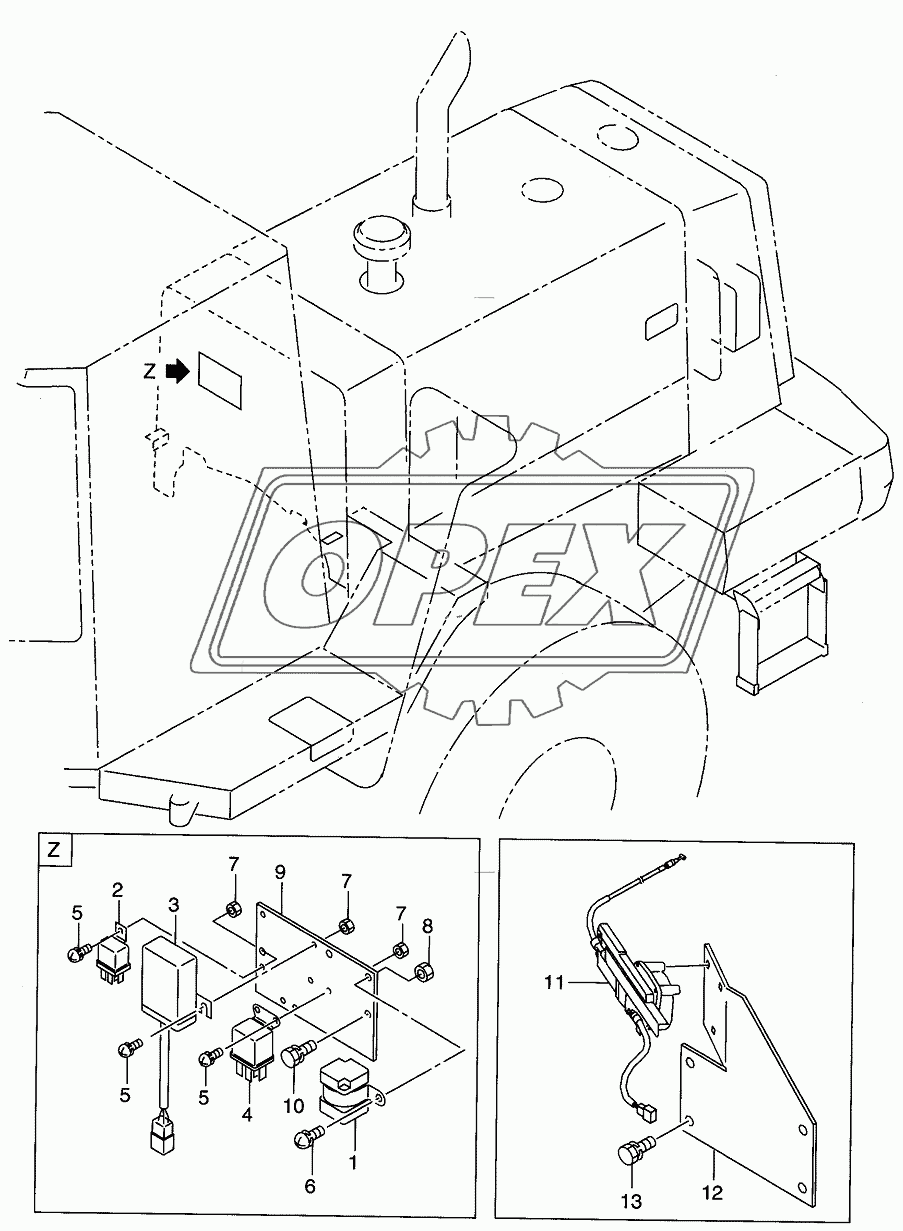 ELECTRICAL PARTS (RELAY) (1/2)