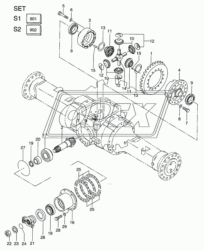 DRIVE AXLE-REAR (2/2)