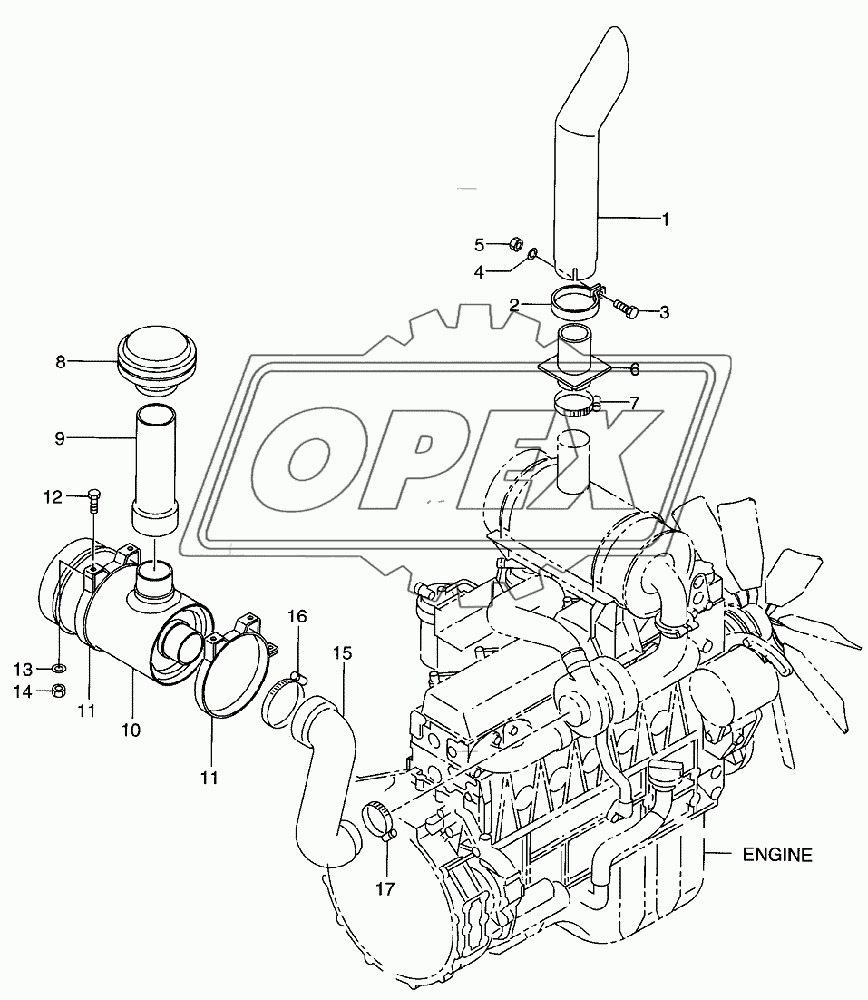 AIR INTAKE & EXHAUST SYSTEM