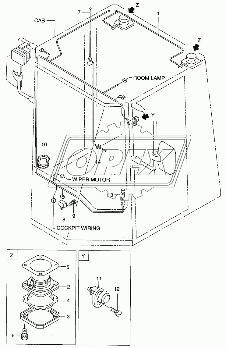 CAB (RADIO & SWITCH)