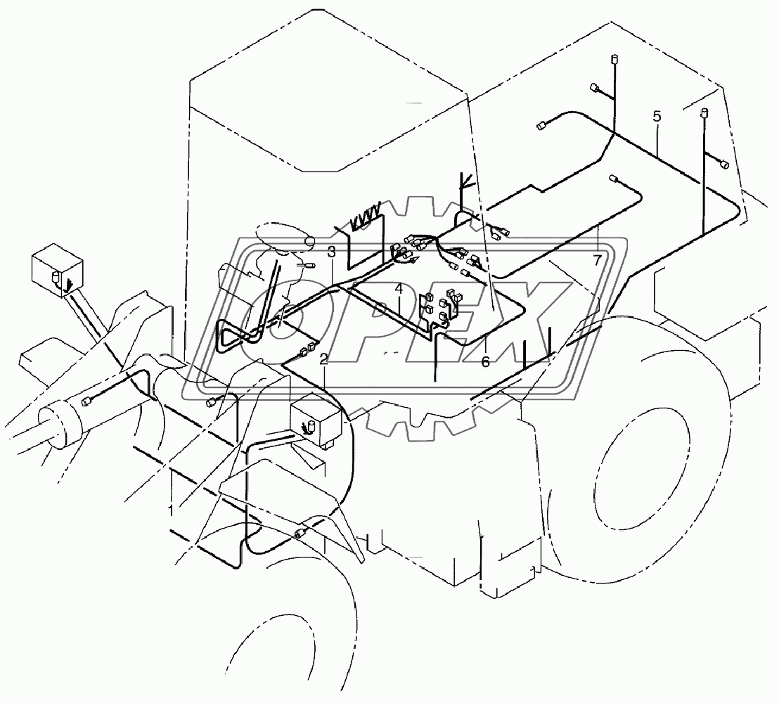 ELECTRICAL PARTS (WIRE HARNESS)