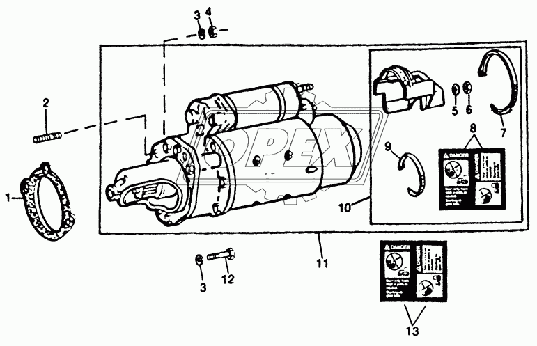 STARTING MOTOR