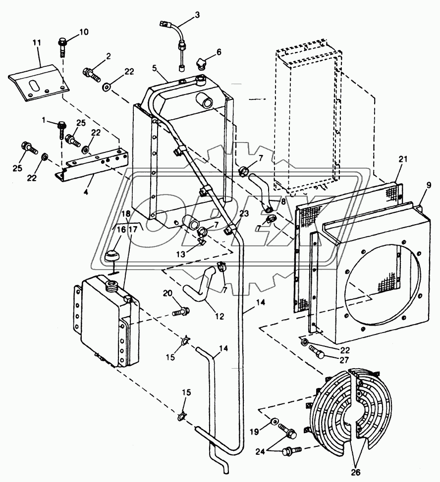 COOLING SYSTEMS - RADIATOR, FAN SHROUD AND GUARD