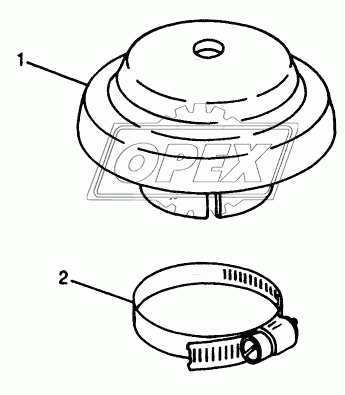 INTAKE SYSTEM - AIR STACK CAP