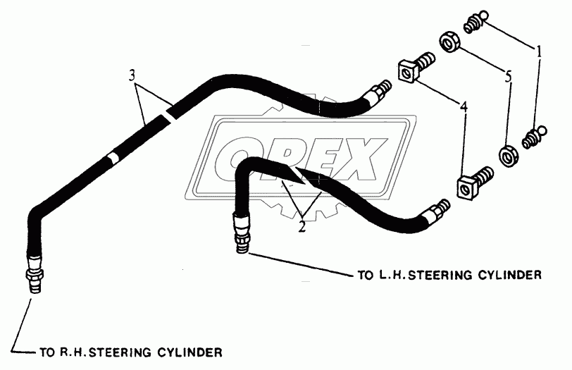 LUBRICATION SYSTEMS - STEERING CYLINDER HEAD END LUBRICATION SYSTEM