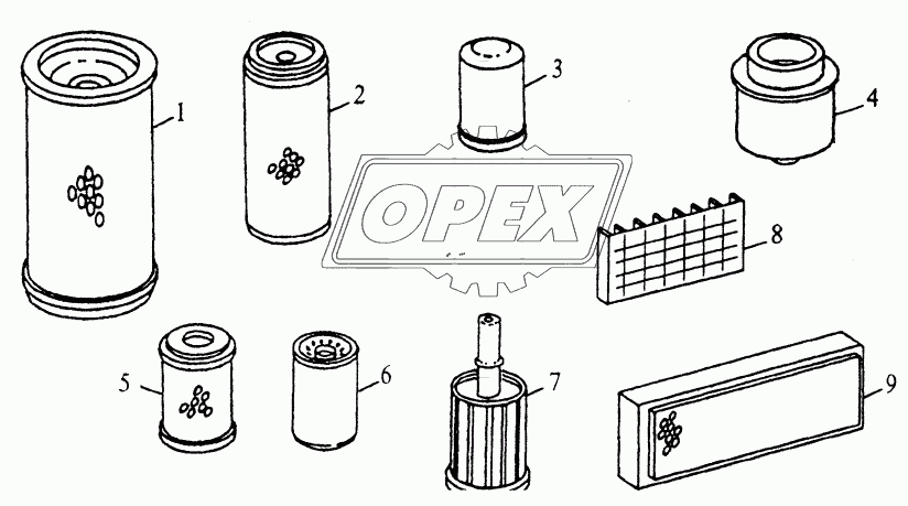 MACHINE FILTERS