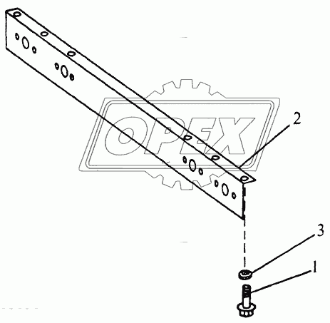 LIGHTING SYSTEM - TAIL LIGHT AND STOP LIGHT BRACKET