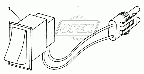 WIRING HARNESS AND SWITCHES - AIR CONDITIONING SHUTOFF SWITCH