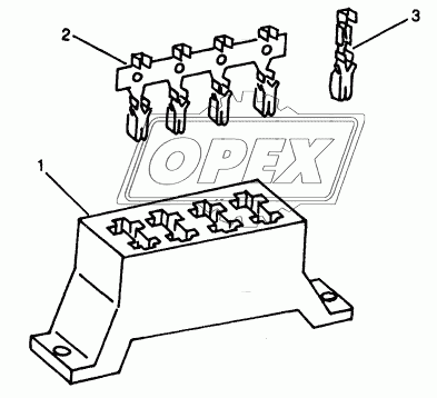 WIRING HARNESS AND SWITCHES - STACKABLE AUTO FUSE HOLDER AND TERMINALS (PACK-CON III) 1