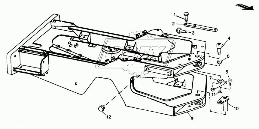 FRAME INSTALLATION - ENGINE FRAME