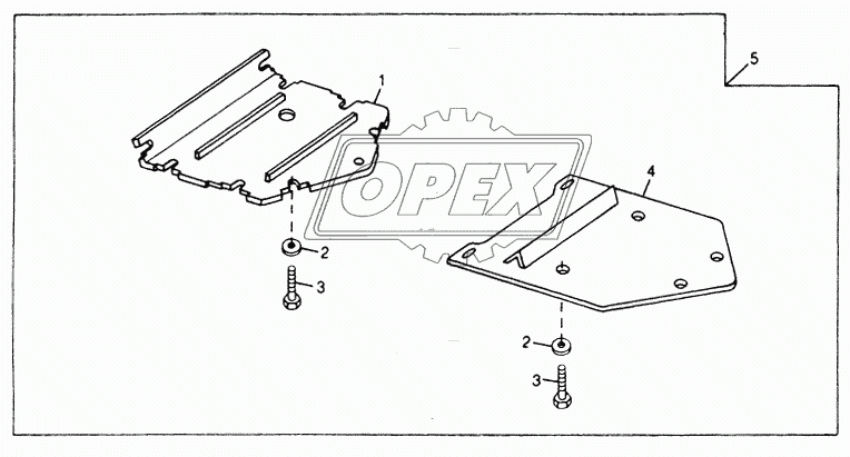 FRAME BOTTOM GUARDS - AUXILIARY BOTTOM GUARD