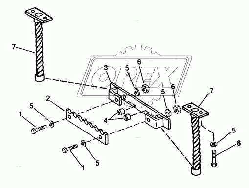 STEPS AND HANDHOLDS - STEP (ENGINE COMPARTMENT)