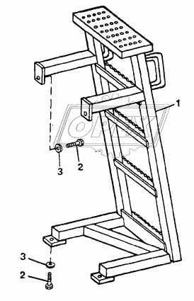 STEPS AND HANDHOLDS - ACCESS PLATFORM AND STEPS