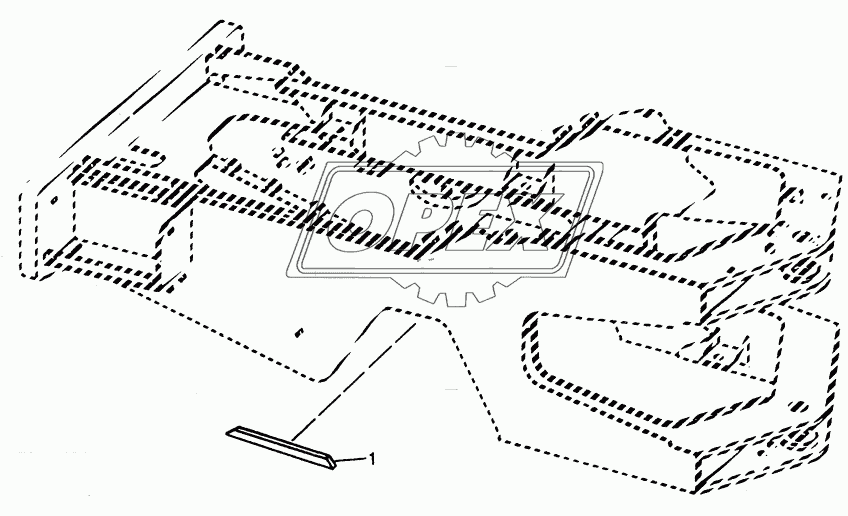 POWERED WHEEL AXLE - AXLE STOP