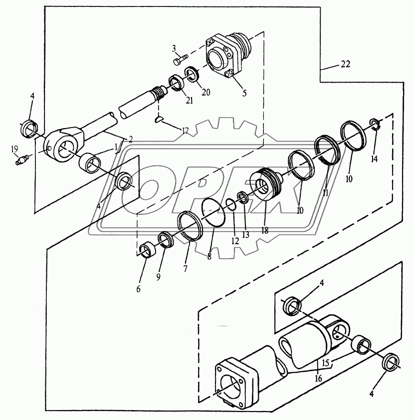 HYDRAULIC SYSTEM - BOOM CYLINDER