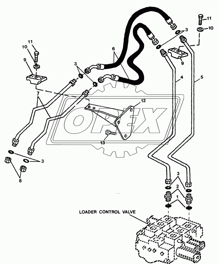 HYDRAULIC SYSTEM - THIRD FUNCTION AUXILIARY HYDRAULICS 1