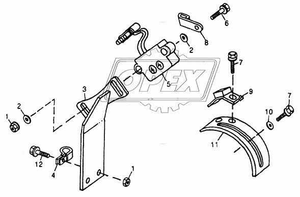 HYDRAULIC SYSTEM - BOOM KICKOUT BRACKETS AND SWITCH 1