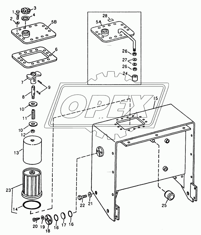 HYDRAULIC SYSTEM - HYDRAULIC RESERVOIR 2