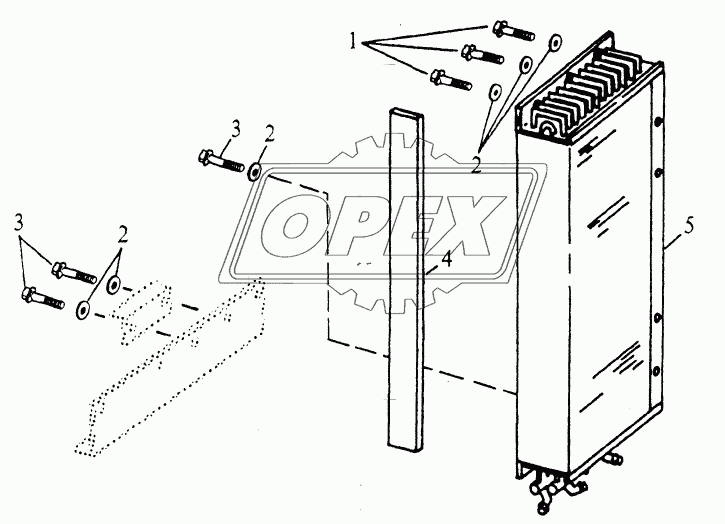 HYDRAULIC SYSTEM - TRANSMISSION OIL COOLER