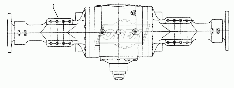 AXLES - DRIVE AXLE HOUSING AND SUPPORT