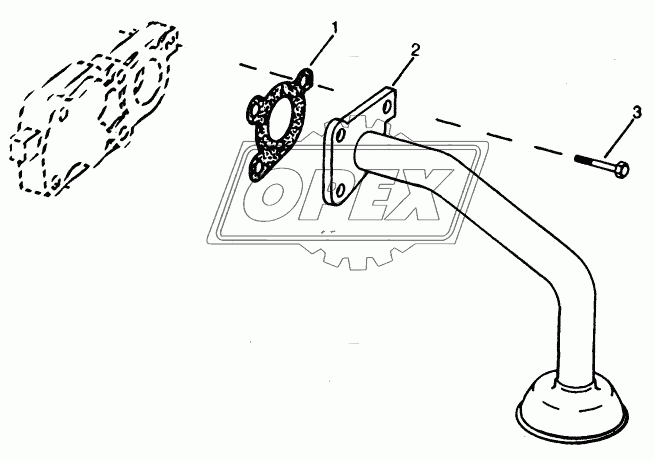 OILING SYSTEM - ENGINE OIL PUMP INTAKE