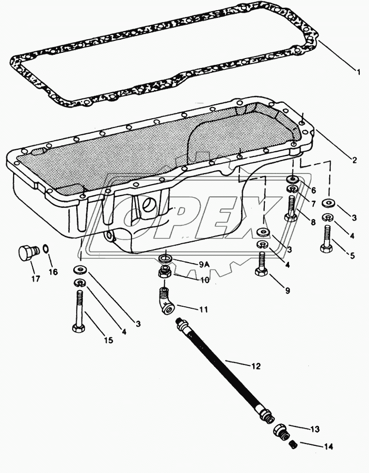 OILING SYSTEM - OIL PAN 2