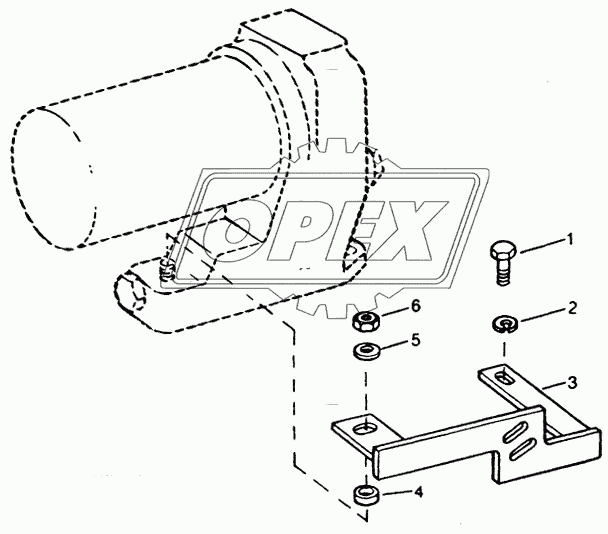 FUEL INJECTION SYSTEM - SPEED CONTROL BRACKET 2