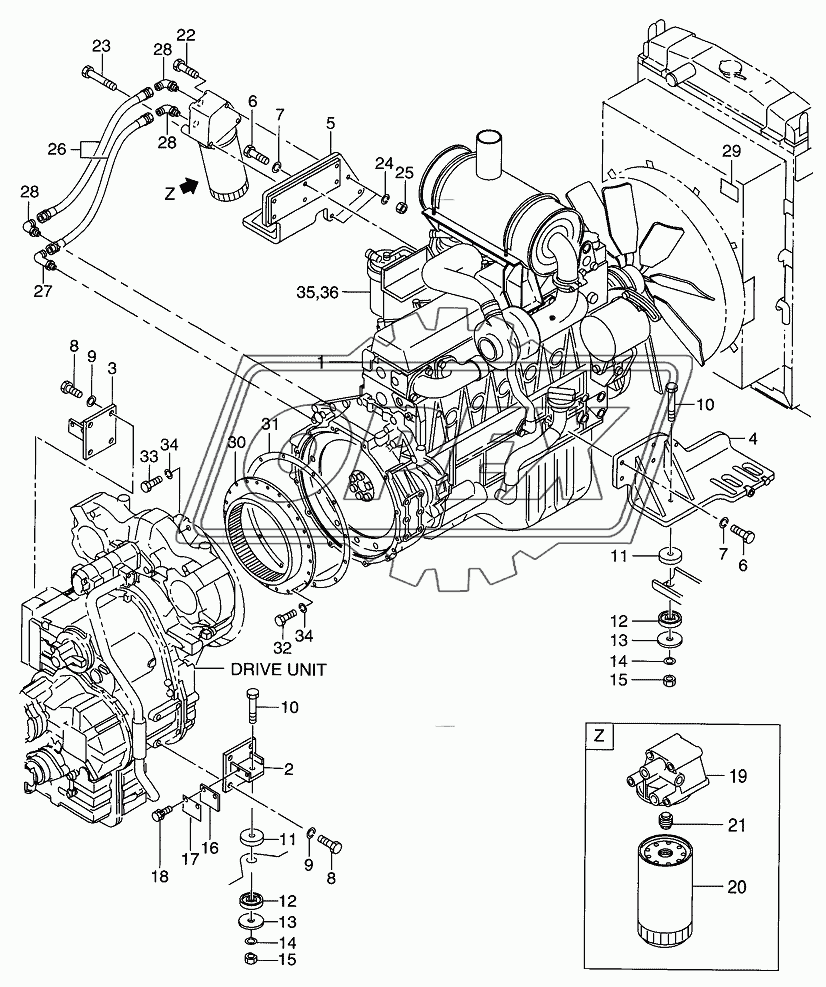 ENGINE MOUNT