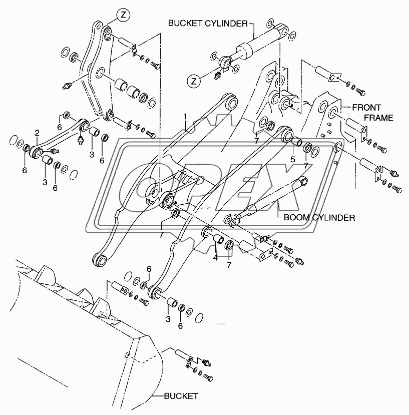 HIGH LIFT ARM (HLA)(OP)