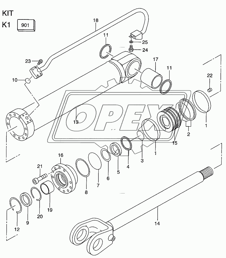 BOOM CYLINDER