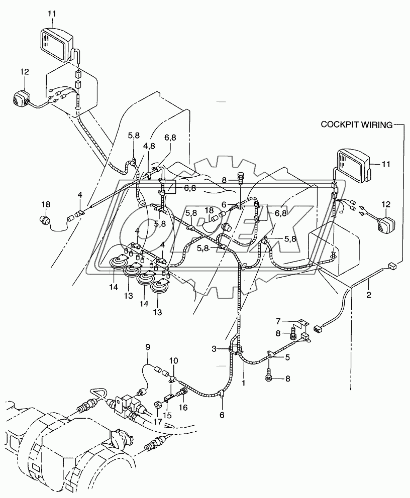 FRONT FRAME WIRING