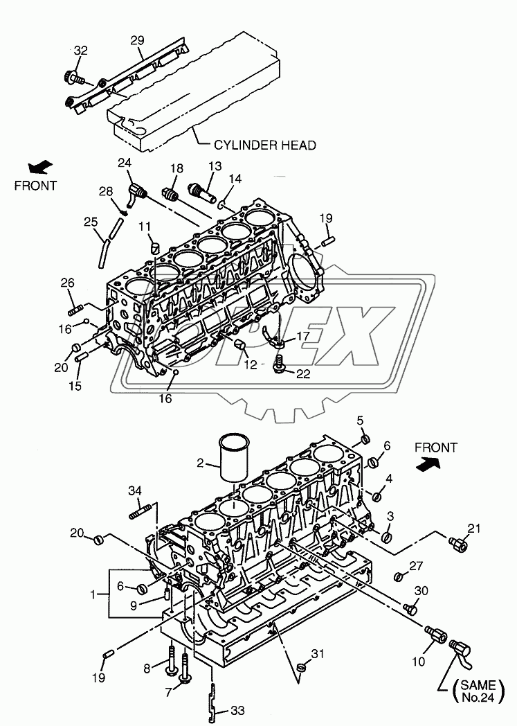 CYLINDER BLOCK