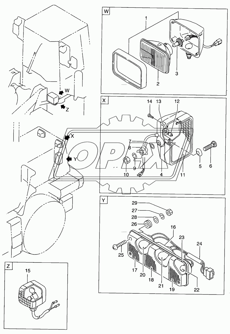 ELECTRICAL PARTS (LAMP)