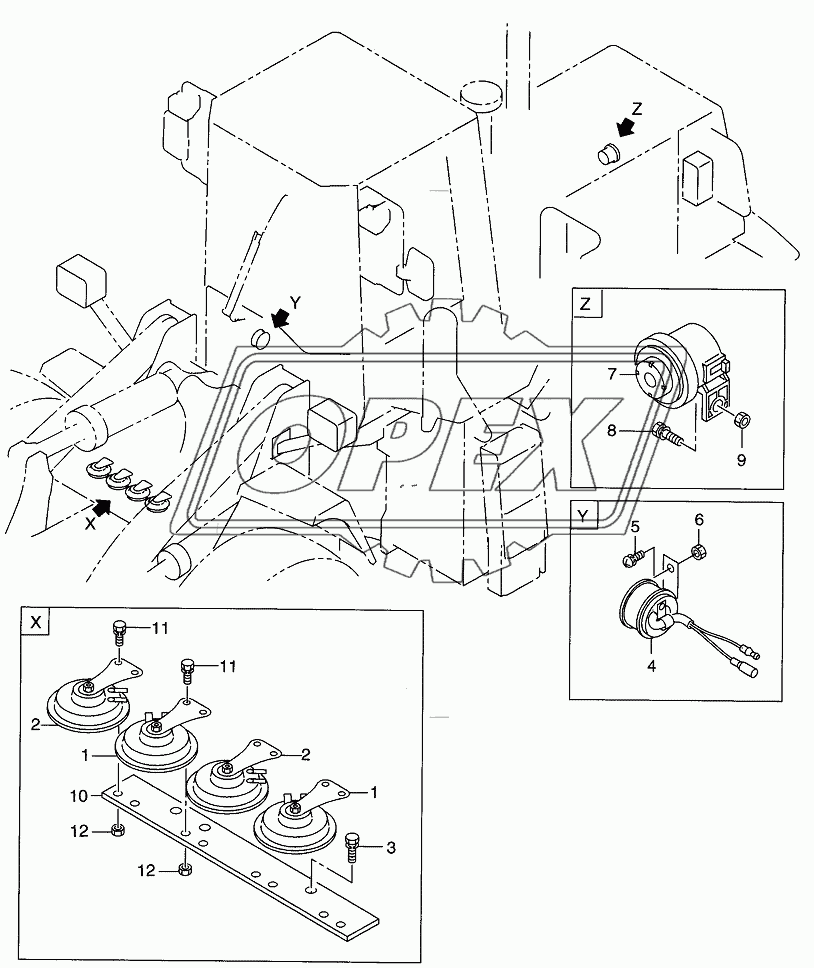 ELECTRICAL PARTS (HORN & BUZZER)