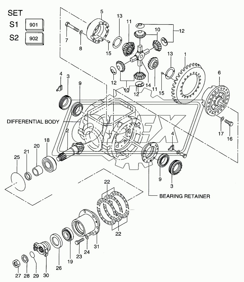 DRIVE AXLE (REAR) (2/2)