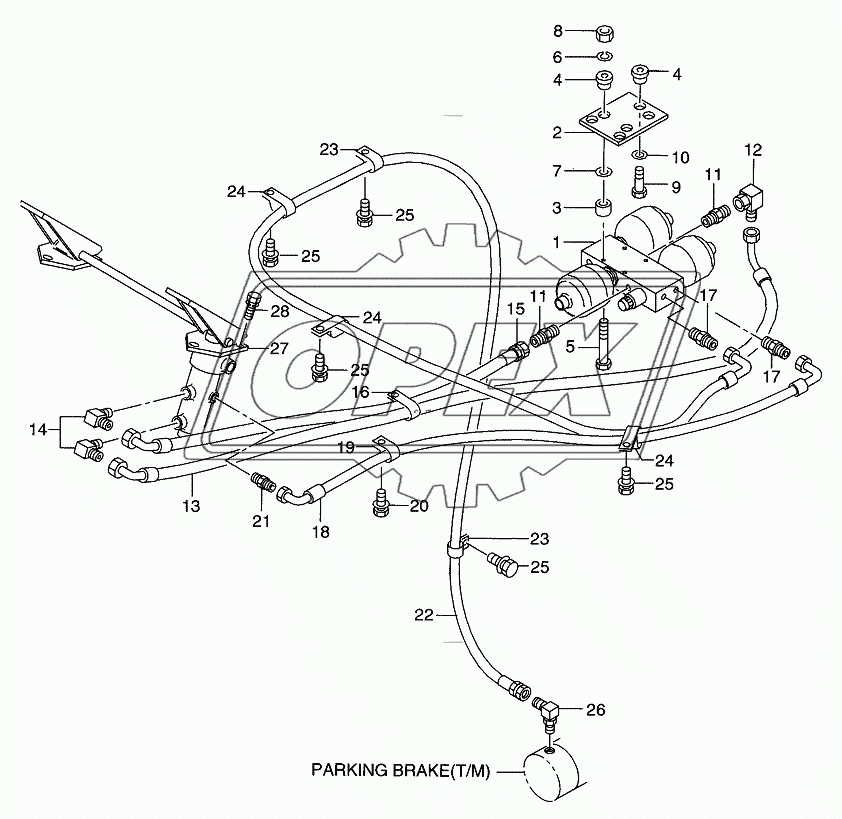 BRAKE LINE (1/2)