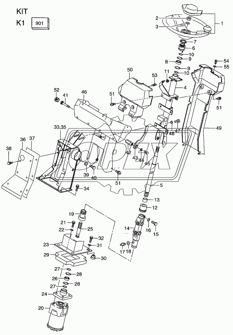 STEERING WHEEL UNIT