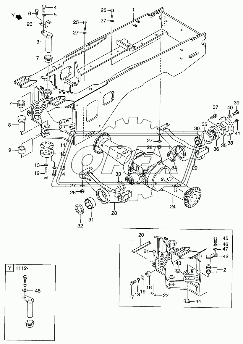 REAR FRAME